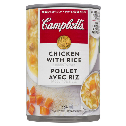 Campbell's Condensed Soup Chicken With Rice 284 ml