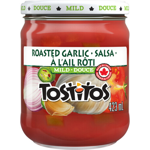 Tostitos Salsa Roasted Garlic 423 ml