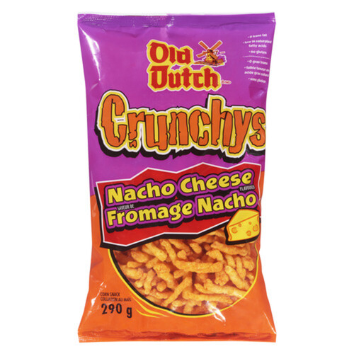 Old Dutch Crunchys Nacho Cheese 290 g