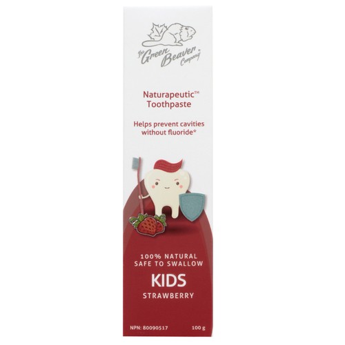 The Green Beaver Kids Toothpaste Strawberry 100 g