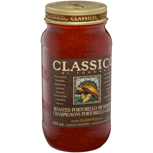 Classico Pasta Sauce Roasted Portobello Mushrooms 650 ml