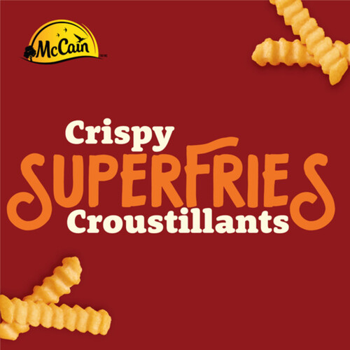 McCain Superfries Fries Crinkle Cut Extra Crispy 650 g