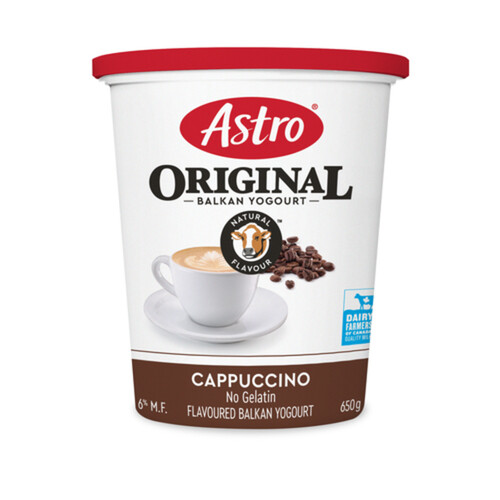 Astro 6% Original Balkan Yogurt Cappuccino 650 g