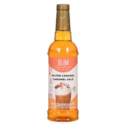 Slim Syrups Sugar Free Salted Caramel Syrup 750 ml