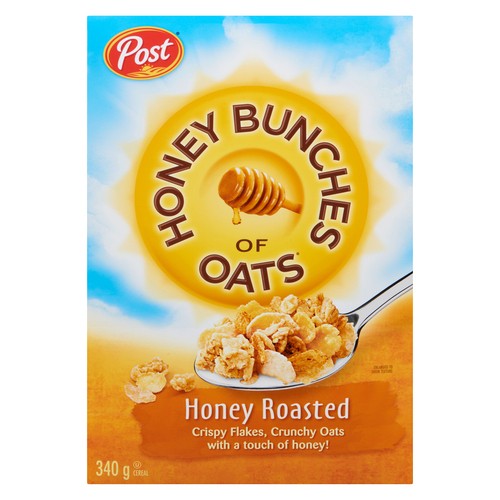 Post Honey Bunches Of Oats Cereal Honey Roasted 340 g