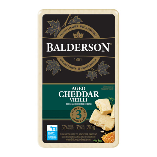 Balderson Cheese Heritage Cheddar Vieilli 280 g