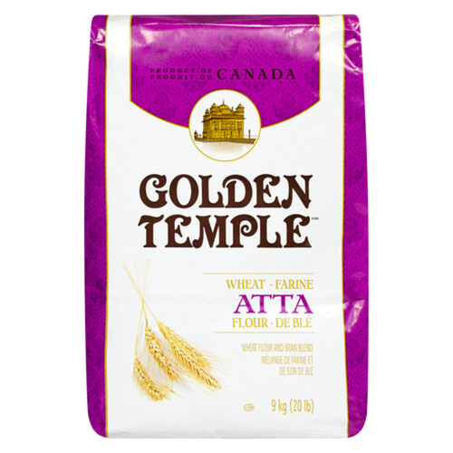 Golden Temple Atta Wheat Flour 9.07 kg