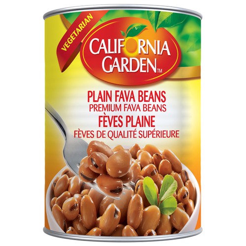 California Garden Fava Beans Plain 450 g
