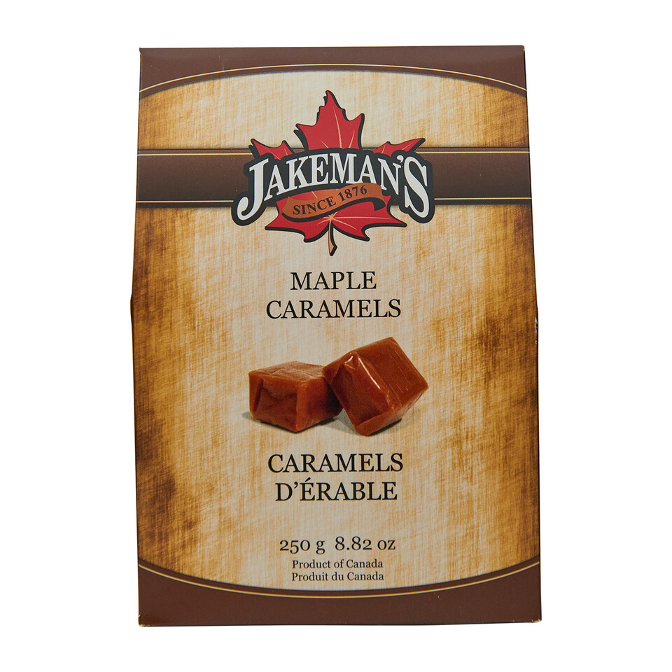 Jakeman's Maple Caramels 250 G - Voilà Online Groceries & Offers