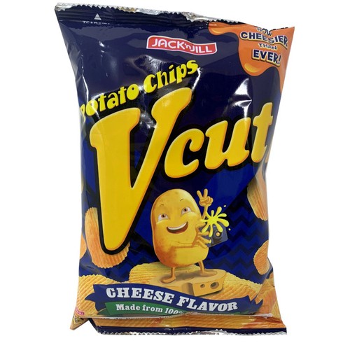 Jack & Jill  V-Cut Potato Chips Cheese Flavour 60 g
