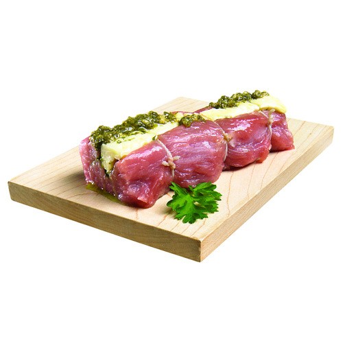 Ready-to-Cook Pork Tenderloin Brie and Pesto