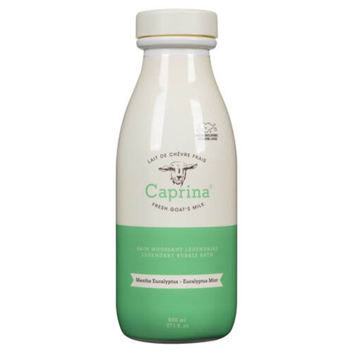 Caprina Foaming Eucalyptus Mint Milk Bath 800 ml