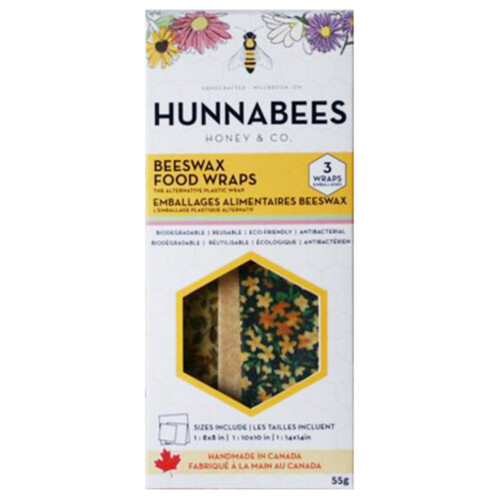 Hunnabees Beeswax Food Wraps