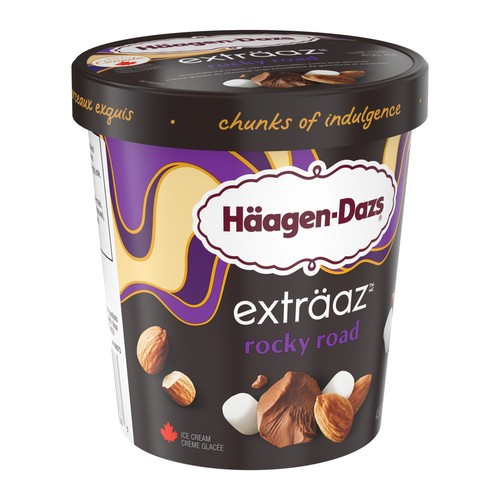 Häagen-Dazs Extraaz Ice Cream Rocky Road 450 ml
