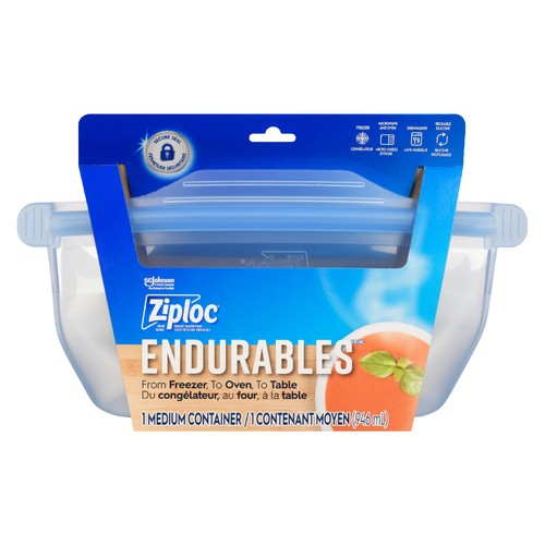 Ziploc Storage Container Endurables Silicon Medium 1 EA