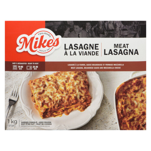 Mikes Frozen Meat Lasagna 1 kg