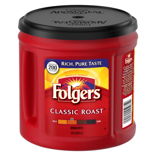 Folgers Ground Coffee Classic Roast 816 g