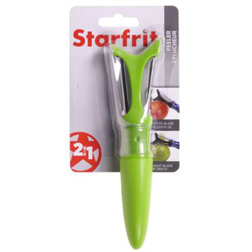 Starfrit Straight Peeler 2 In 1 1 Pack