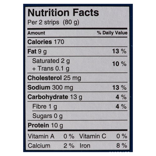 Mina Halal Frozen Chicken Breast Strips 600 g