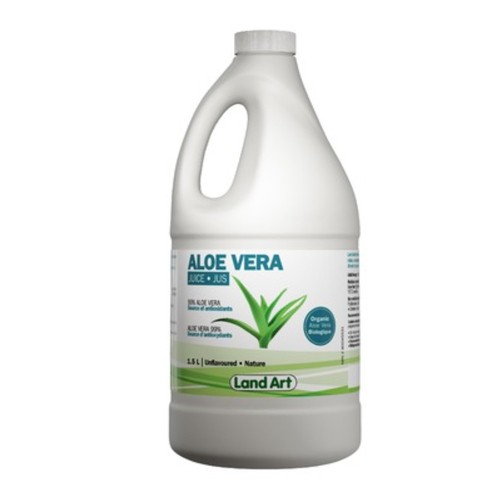 Land Art Organic Aloe Vera Juice Unflavoured 1.5 L