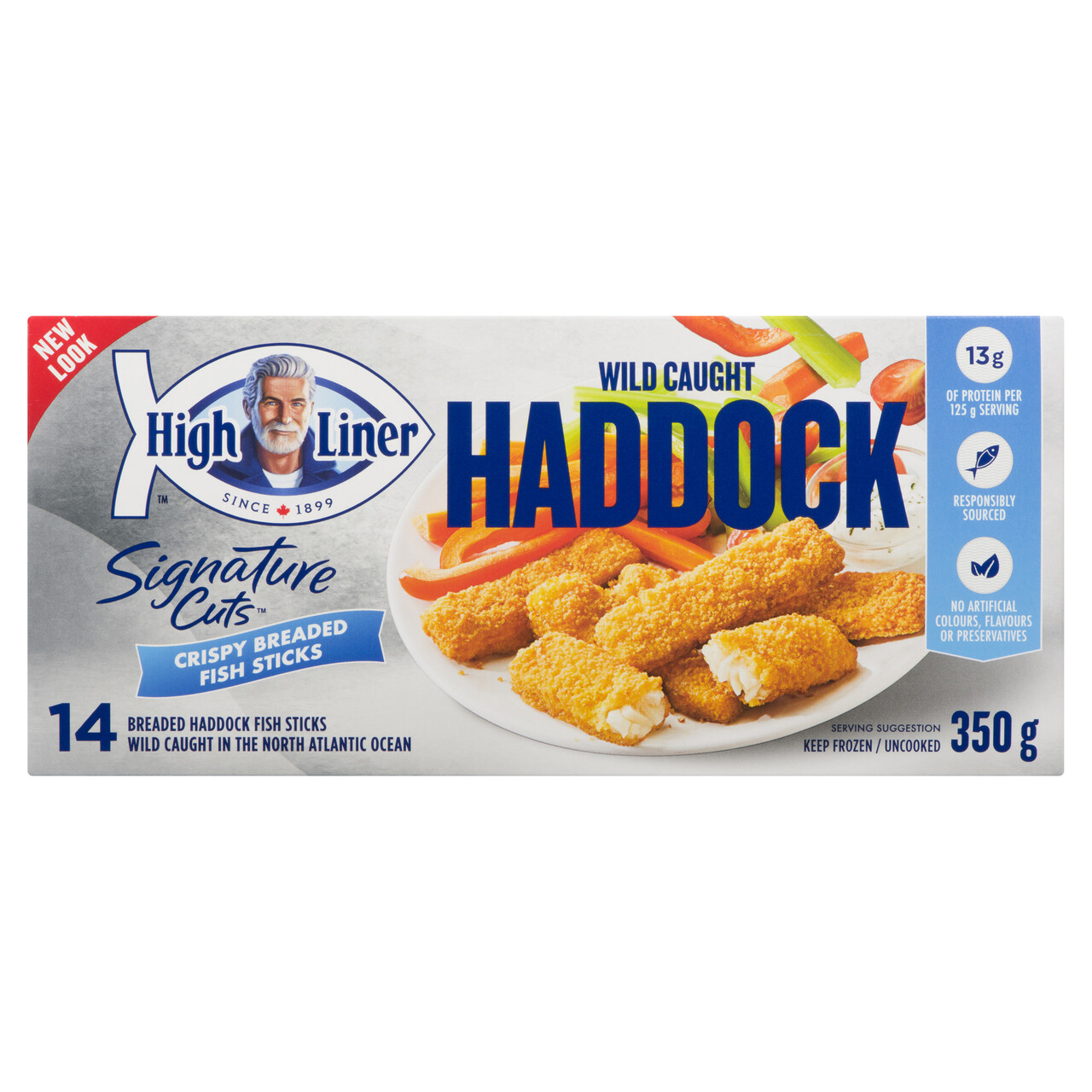 High Liner Frozen Signature Crispy Haddock Fish Sticks 350 g Voilà Online Groceries & Offers