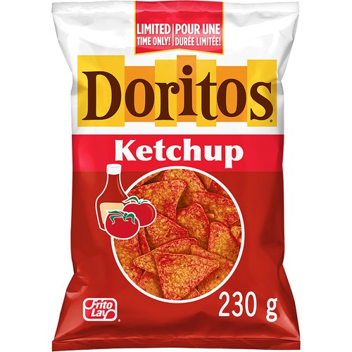 Doritos Tortilla Chips Ketchup Flavoured 230 g