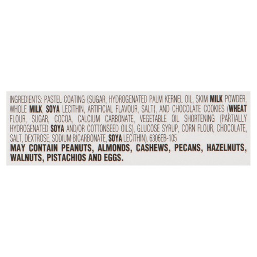 Russell Stover Chocolate Flatback Rabbit Cookies 'N' Cream 85 g