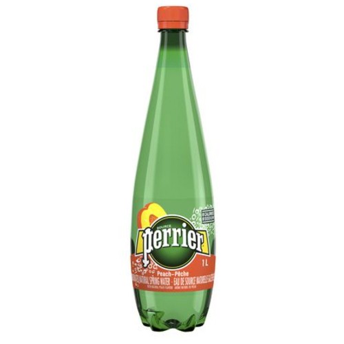 Perrier Carbonated Water Peach 1 L (bottle)