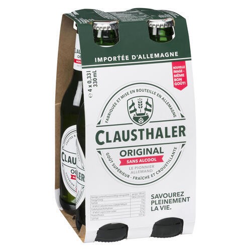 Clausthaler Non Alcoholic Beer 4 x 330 ml (bottles)