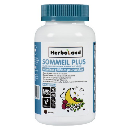 Herbaland Gummies Adult Sleep Plus Vitamins 90 ea