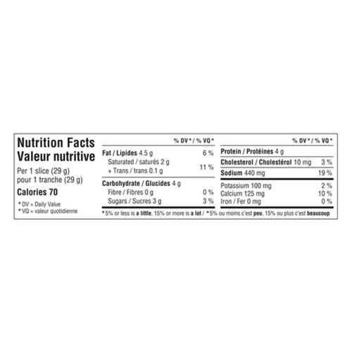 Kraft Singles Thick Sliced Cheese Original Cheddar 14 Slices 410 g