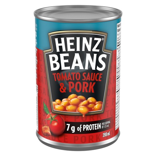 Heinz Canned Beans with Pork & Tomato Sauce 398 ml