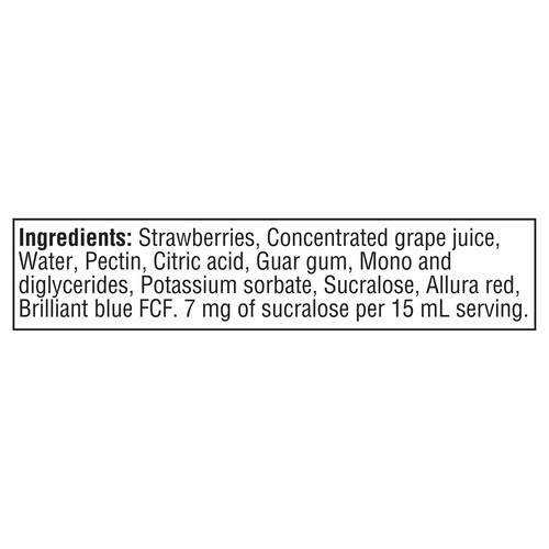 Double Fruit Reduced Sugar Jam Strawberry 375 ml