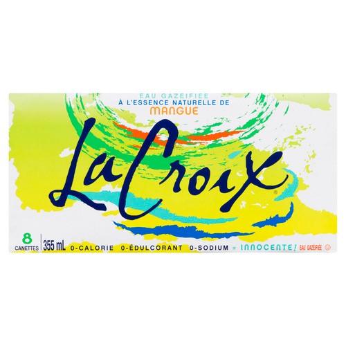 La Croix Sparkling Water Mango 8 x 355 ml (cans)