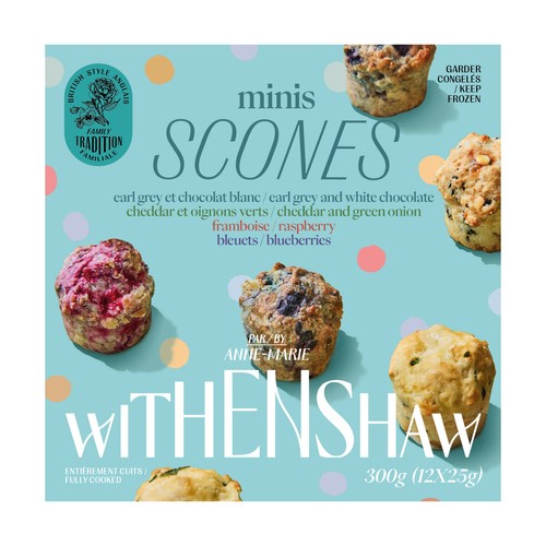 Withenshaw by Anne-Marie Mini Ready To Eat Scones 300 g