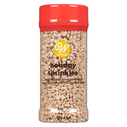 Wilton Holiday Sprinkles Gingerbread Crunch 141 g