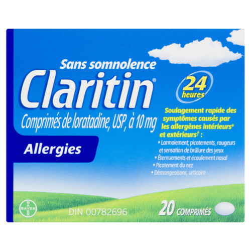 Claritin Allergy 10 mg 20 Tablets