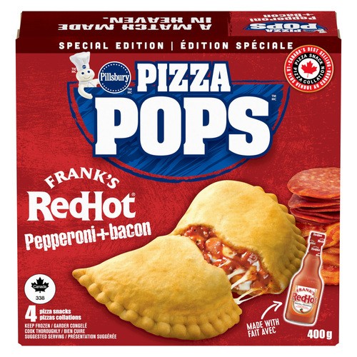 Pillsbury Special Edition Frozen Pizza Pops Snack 400 g