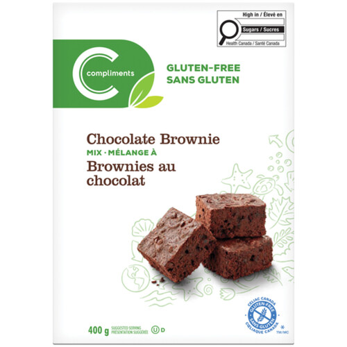 Compliments Gluten-Free Baking Mix Chocolate Brownie 400 g