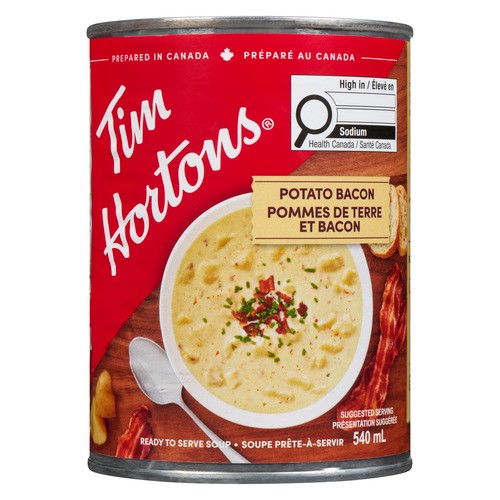 Tim Hortons  Soup Potato Bacon 540 ml
