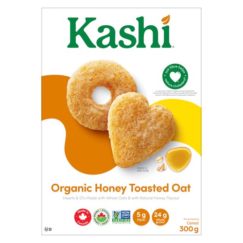 Kashi Organic Cereal Honey Toasted Oat 300 g