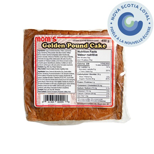 Mom's Pound Cake 450 g