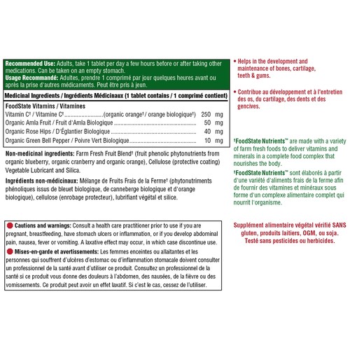 MegaFood Complex C Tablets 72 Count