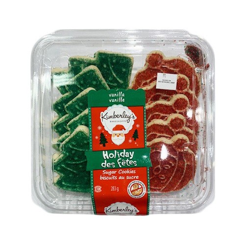 Kimberley's Bakeshoppe Cookies Sugar Santa And Tree 283 g (frozen)