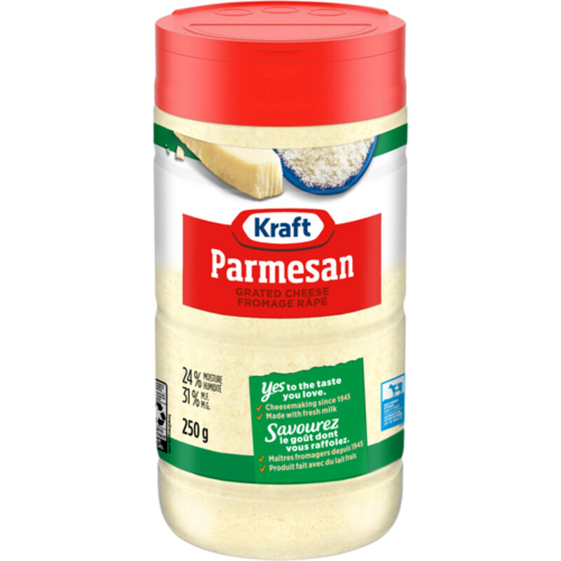 Kraft Grated Cheese Parmesan 250 g Voilà Online Groceries & Offers