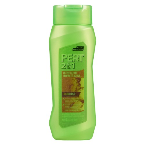 Pert 2 In 1 Shampoo & Conditioner Active Clean 400 ml