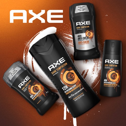 Axe Antiperspirant Dark Temptation Dark Chocolate 76 g