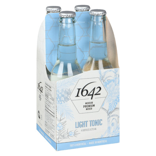 1642 Sparkling Beverage Light Tonic 4 x 275 ml (bottles)