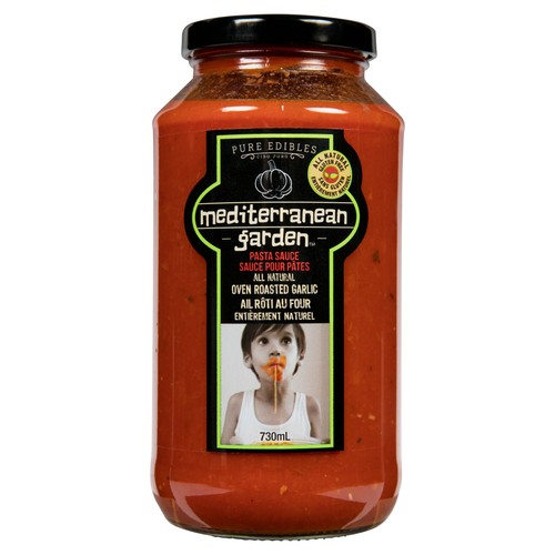 Mediterranean Garden Gluten-Free Pasta Sauce Roasted Garlic 730 ml