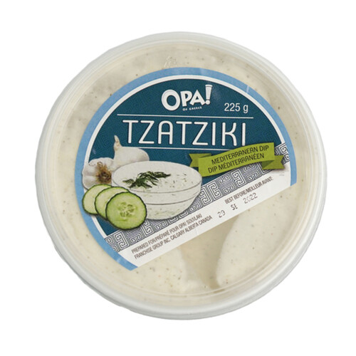 Opa Mediterranean Dip Tzatziki 225 g